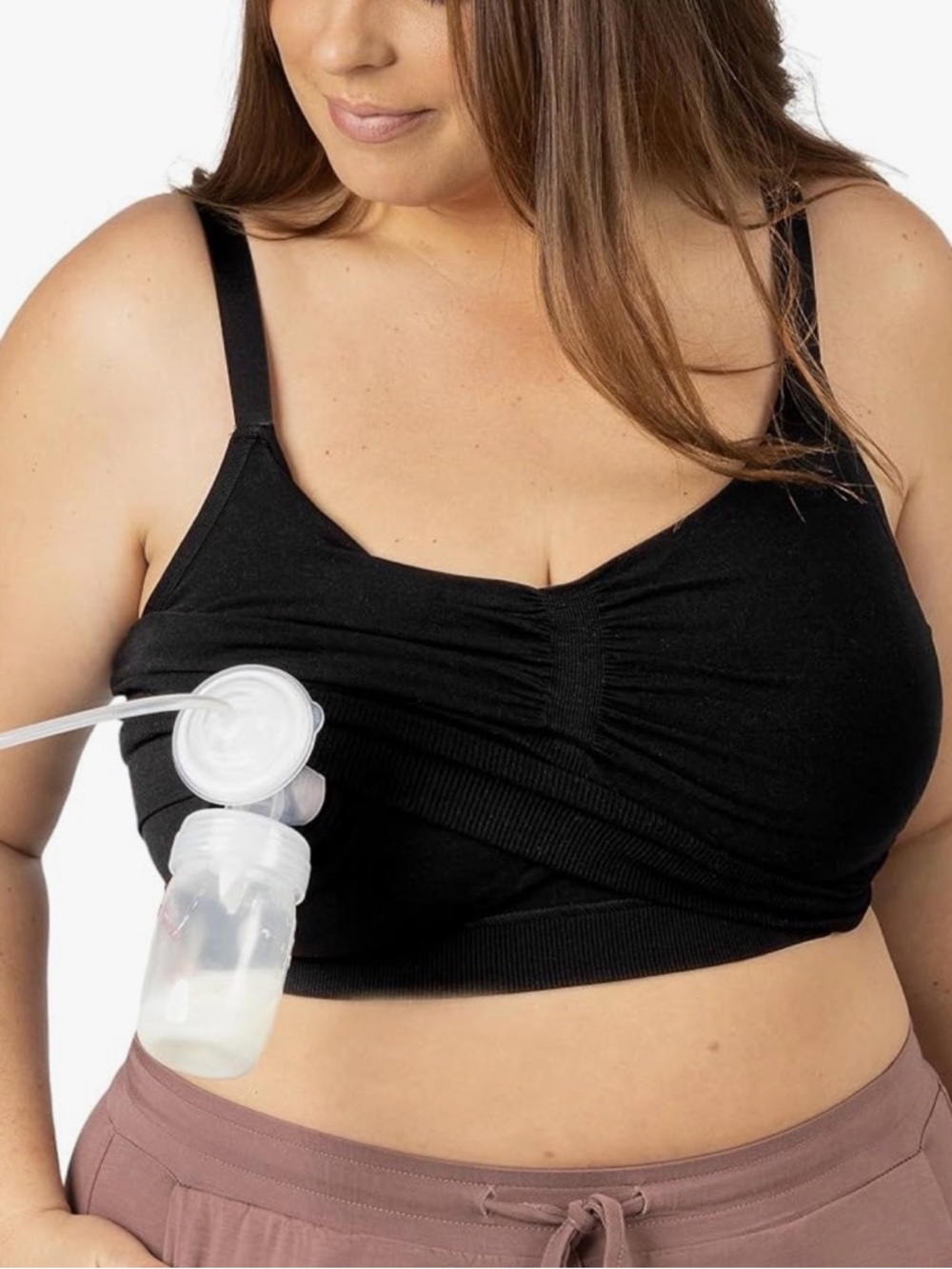 Kindres Braveley Hands-Free Pumping Lounge & Sleep Bra Wome’s Nursing Bra XL NWT